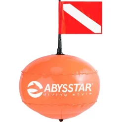 Abysstar Boya de señalización con bandera extraíble