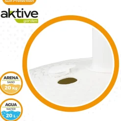 Aktive Base de sombrilla de playa Circular 1933 mm
