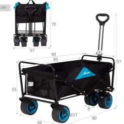 Aktive Carro de playa plegable Carry All