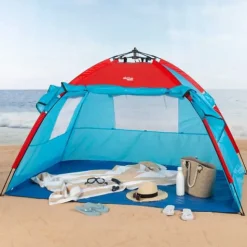 Aktive Cortavientos y tienda de playa 63120 213x133x120 cm