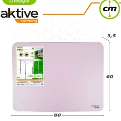 Aktive Mesa plegable regulable en altura 80x60x 50-69 cm