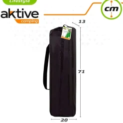 Aktive Mesa plegable 70x70x70 cm