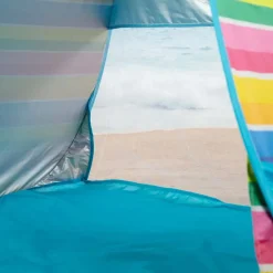 Aktive Parasol UV50 plegable y tienda de playa 140x160x110 cm