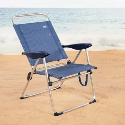 Aktive Silla de playa 62415 4 positions 55x60x100 cm