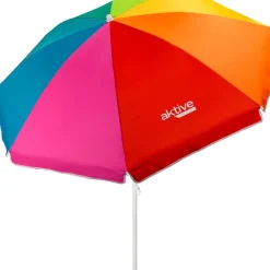 Aktive Sombrilla de Playa Antiviento Protección UV50 180 cm