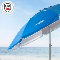 Aktive Sombrilla de playa 210 cm Antivition Beach With Inclinable Mast