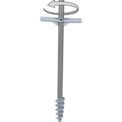 Aktive Sombrilla de playa 190 cm Antivition Beach With Inclinable Mast