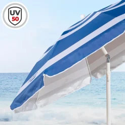 Aktive Sombrilla de playa 180 cm Inclinable Mast And UV50 Protection