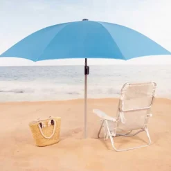 Aktive Sombrilla de playa inclinable grande UV50 Ø 62336 220 cm