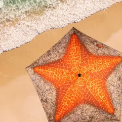 Aktive Sombrilla de playa Starfish Ø180cm UV40 inclinable mast