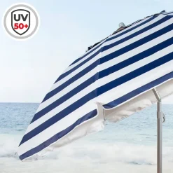 Aktive Sombrilla de playa Ventilation Roof UV50 Protection 200cm reacondicionado
