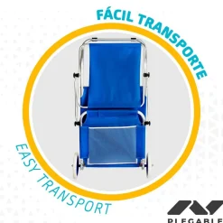 Aktive Tumbona plegable para playa 2 en 1 6x117x6 cm