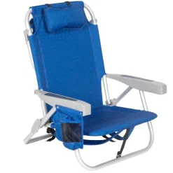 Aktive 62353 XXL silla plegable baja multiposición 57x53x78 cm