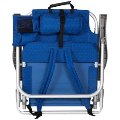 Aktive 62353 XXL silla plegable baja multiposición 57x53x78 cm