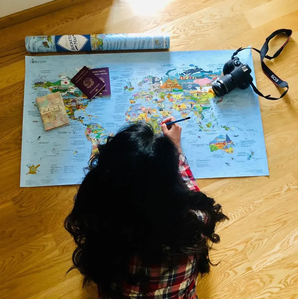 Awesome Maps Mapa Bucketlist