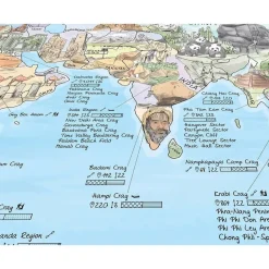 Awesome Maps Mapa de escalada: Los mejores lugares del mundo