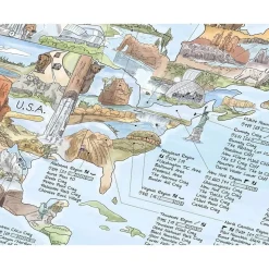 Awesome Maps Mapa de escalada: Los mejores lugares del mundo