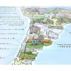 Awesome Maps Mapa de Senderismo Mejores Rutas del Mundo