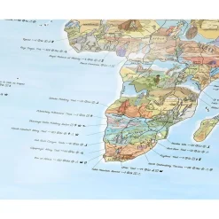 Awesome Maps Mapa de Senderismo Mejores Rutas del Mundo