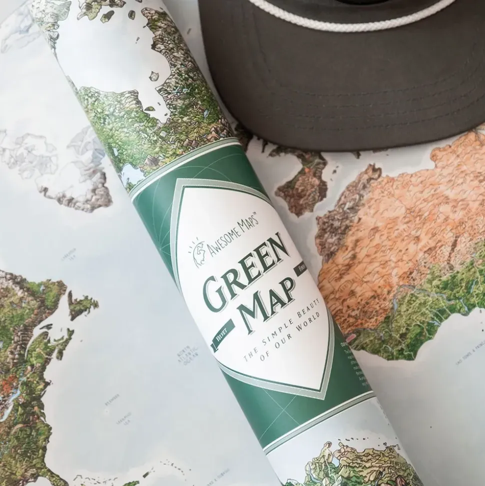 Awesome Maps Mapa Green