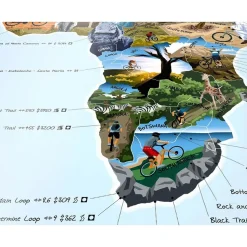Awesome Maps Mapa Mountain Bike Best Trails In The World