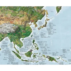 Awesome Maps Mapa Surftrip Green Edition Best Surf Beaches Of The World Green Edition