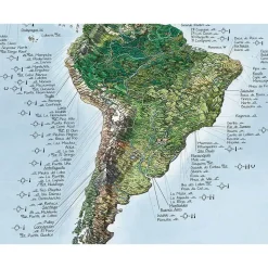 Awesome Maps Mapa Surftrip Green Edition Best Surf Beaches Of The World Green Edition