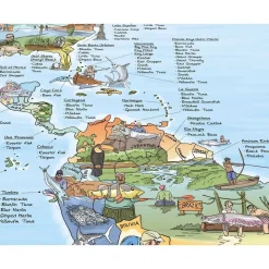 Awesome Maps Mejores lugares de pesca del mundo