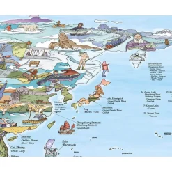 Awesome Maps Mejores lugares de pesca del mundo