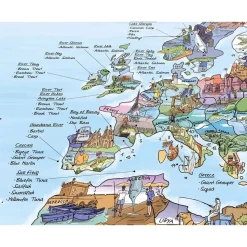 Awesome Maps Mejores lugares de pesca del mundo