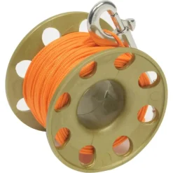 Best Divers Bobina Tech Reel F31 Orange Line 1.5 mm