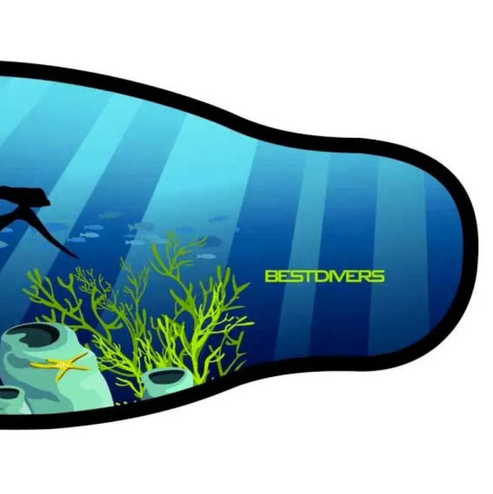 Best Divers Funda para la correa de la máscara de buceo Double Velcro Tape