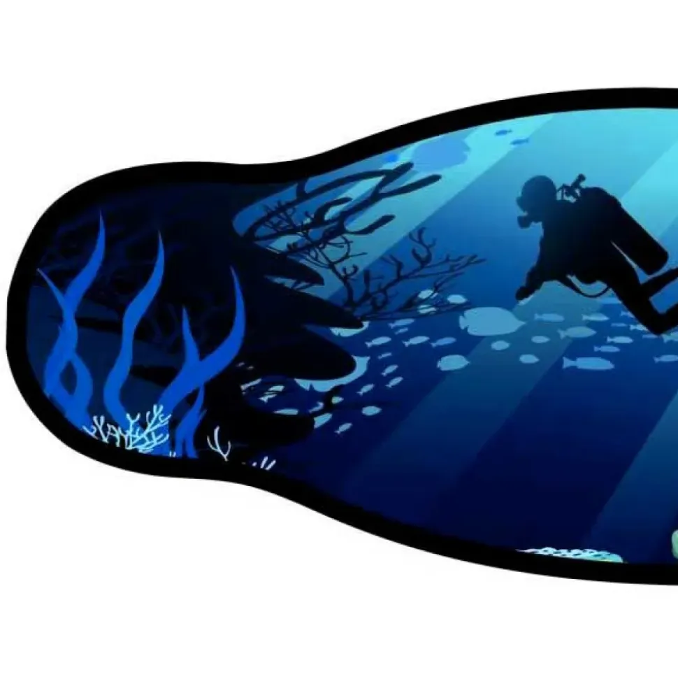 Best Divers Funda para la correa de la máscara de buceo Double Velcro Tape