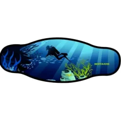 Best Divers Funda para la correa de la máscara de buceo Double Velcro Tape