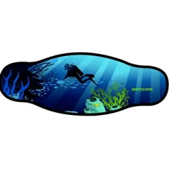 Best Divers Funda para la correa de la máscara de buceo Double Layer Tape