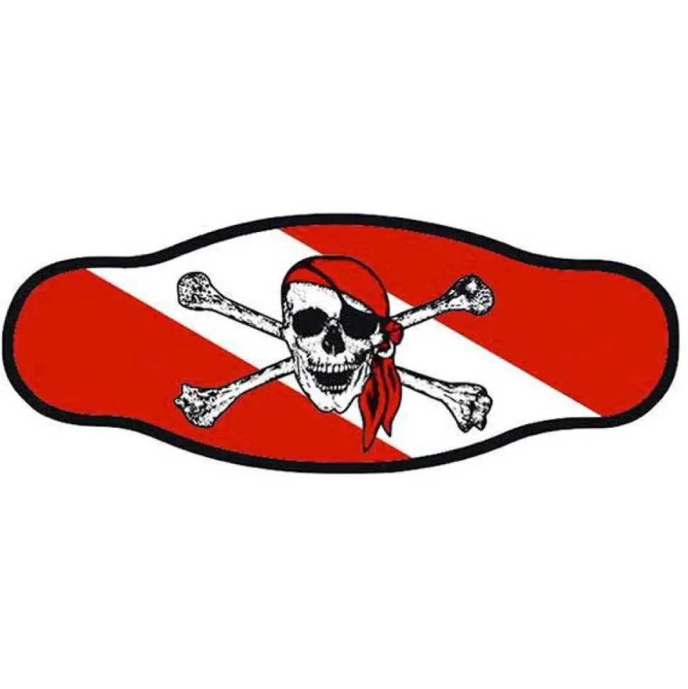 Best Divers Funda para la correa de la máscara de buceo Double Velcro Tape