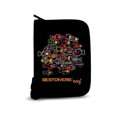 Best Divers Tapa de libro de registro de 6 anillos Dive Log Art 1