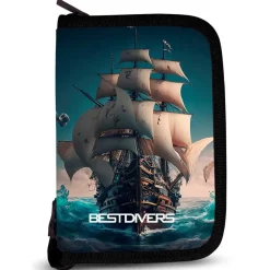 Best Divers Tapa de libro de registro de 3 anillos AI0443/ART18