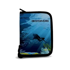 Best Divers Tapa de libro de registro de 3 anillos Dive Log Art 4