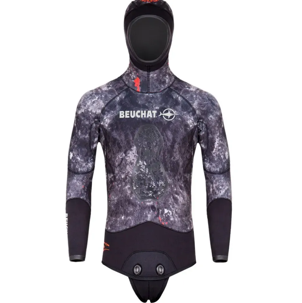 Beuchat Chaqueta de pesca submarina Trigoblack 7 mm