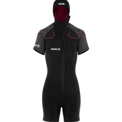 Beuchat Shorty de manga corta para mujer Focea Comfort 7 5 mm