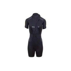 Beuchat Shorty de manga corta para mujer 1DIVE Without Hood 3 mm