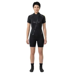 Beuchat Shorty de manga corta para mujer 1DIVE Without Hood 3 mm