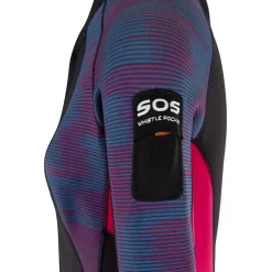 Beuchat Traje de neopreno de manga larga para mujer para marcha acuática Aquatrek 5/4/3 mm
