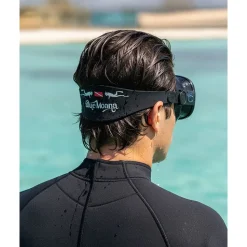 Blue Moana Funda para la correa de la máscara de buceo Diver