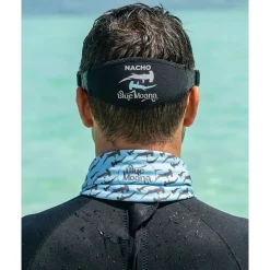 Blue Moana Funda para la correa de la máscara de buceo Hammerhead Shark