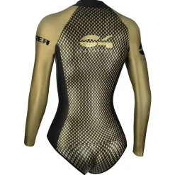 C4 Freediving Shorty de manga larga para mujer Aurea 2 mm