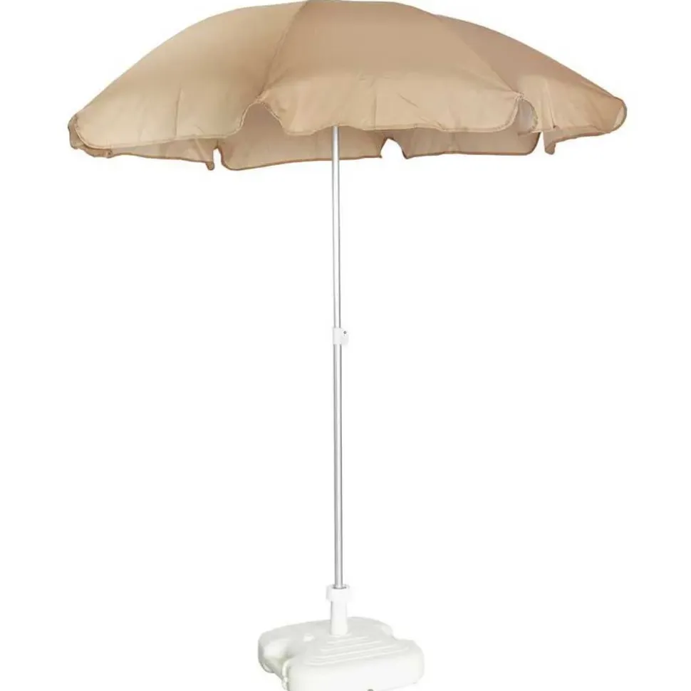 Chillvert Sombrilla de playa Gandia Aluminium Folding 200 cm reacondicionado