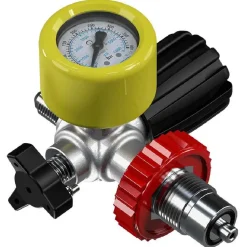 Coltri Válvula Pressure Gauge DRV Din Bottle Connection 300 Bar
