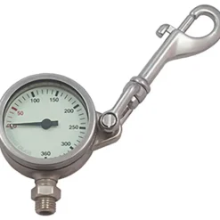 De Profundis Manómetro DIR Steel/Crystal Snap 52 mm 360 Bar